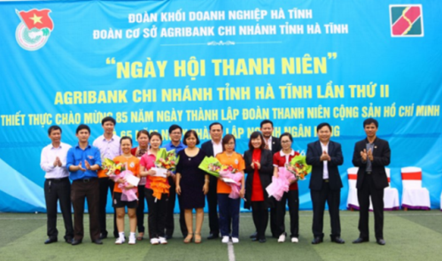 Ngày hội Thanh niên của Đoàn cơ sở Ngân hàng Nông nghiệp tỉnh Hà Tĩnh